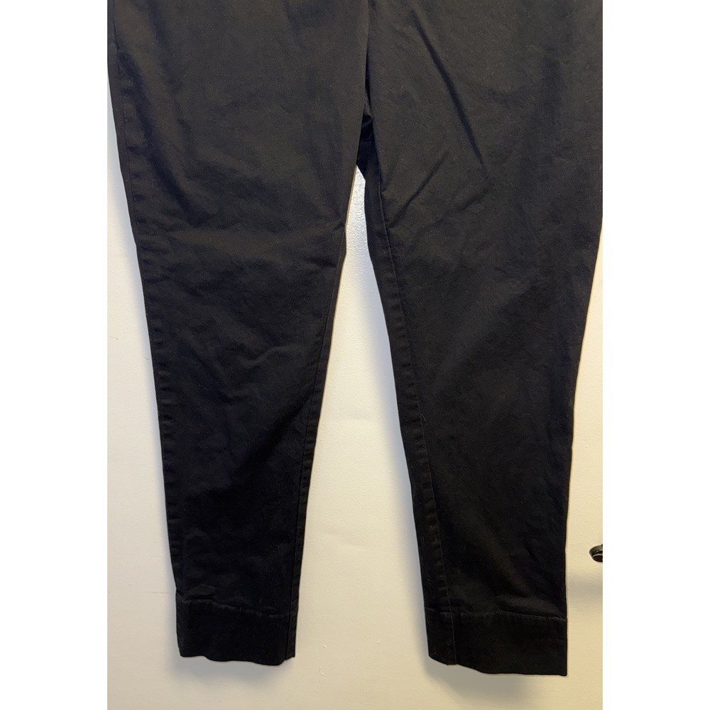 Wildfang Pants The Essential Trouser Black Size 4  Convertible Cuff Classic - Picture 3 of 7